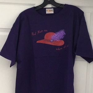 Vintage Red Hat’s Tee Shirt